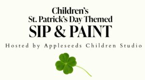 st patrick's sip and paint